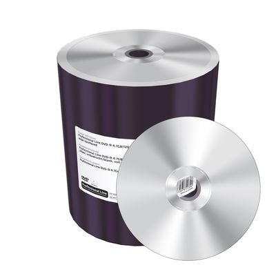 Mediarange Dvd+R 4.7gb 100pcs 16x Plata Unbedruckt Shrink
