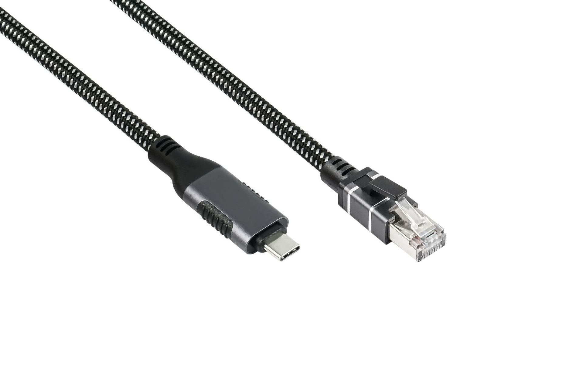 Good Connections Ethernet-Cable Usb-C Rj45, Anthrazit, 1,5m