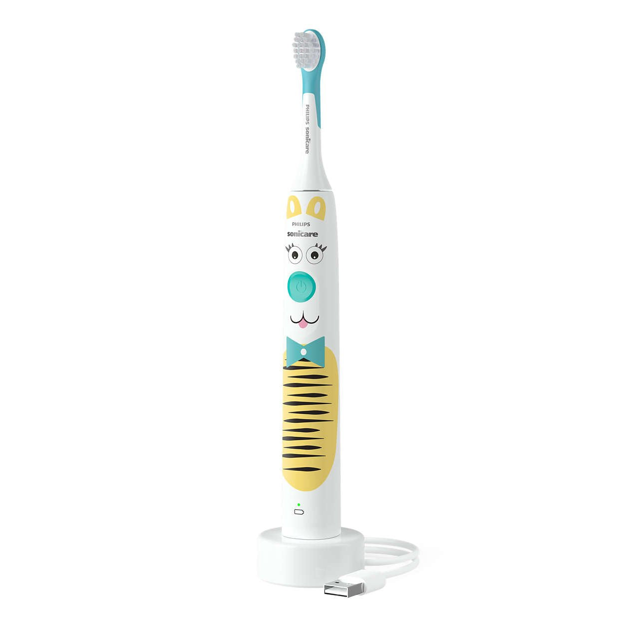 EAN 8720689006934 - Philips HX3601/01 cepillo eléctrico para dientes Niño Cepillo dental sónico Azul, Blanco imagen 1