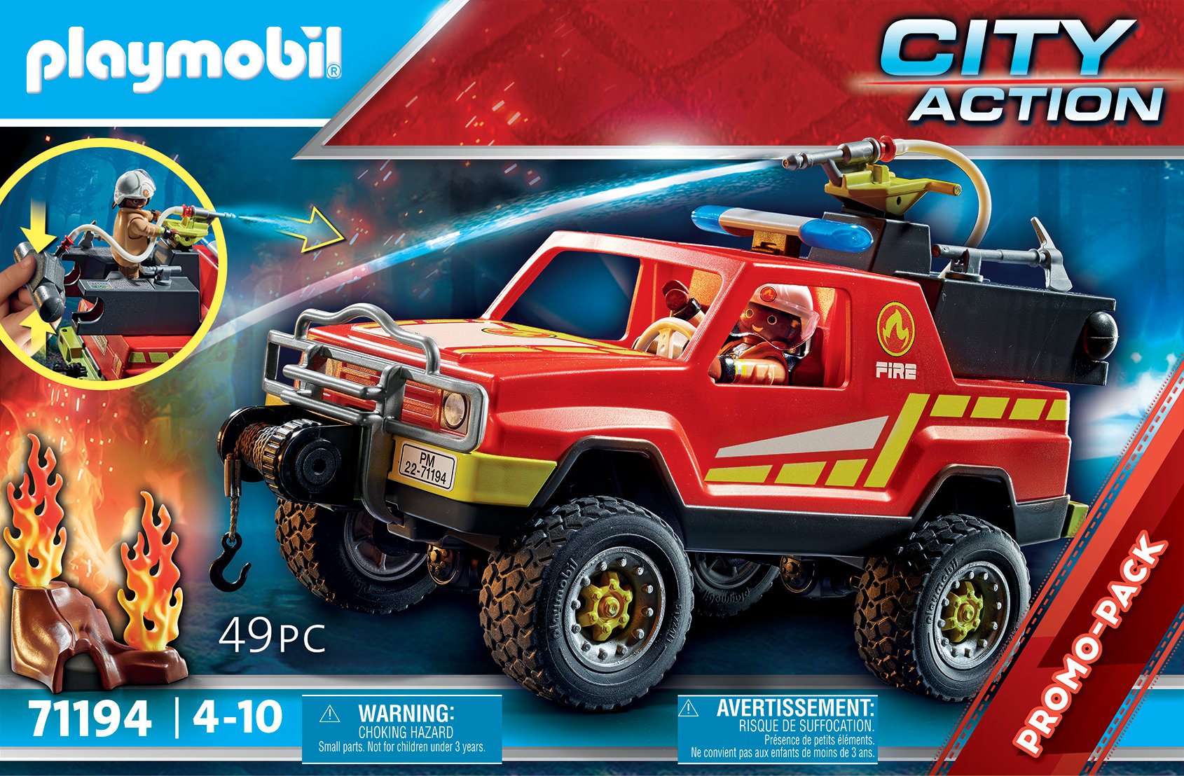 Playmobil Camion De Bomberos