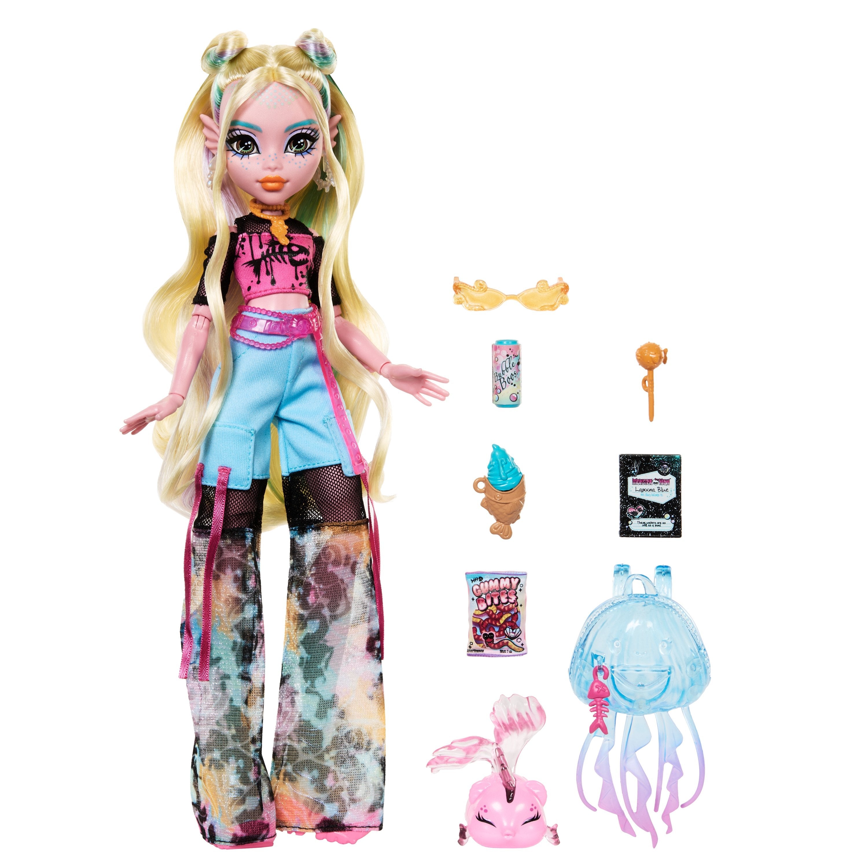 Muñeca  Mattel Monster High Lagoona Azul, Hxh75