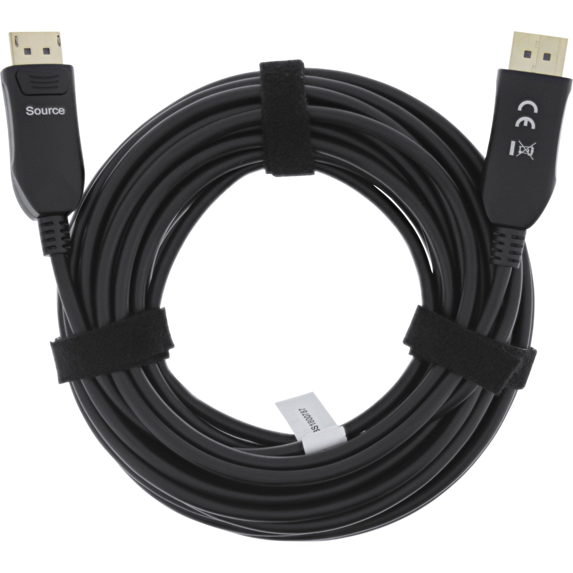 Inline® Displayport 2.1 Aoc Cable, Uhbr, Negro 30m