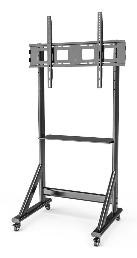 Techly Ica-Tr7412 Soporte Móvil Para Tv De 55-100 Hasta 120kg Con Estante Av Ajustable