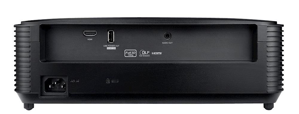 Proyector Optoma Dh351 3600 Lumens Fhd 1920x1080 Hdmi Vga Audio 10w 22000:1 Lampara Modo Eco 10000