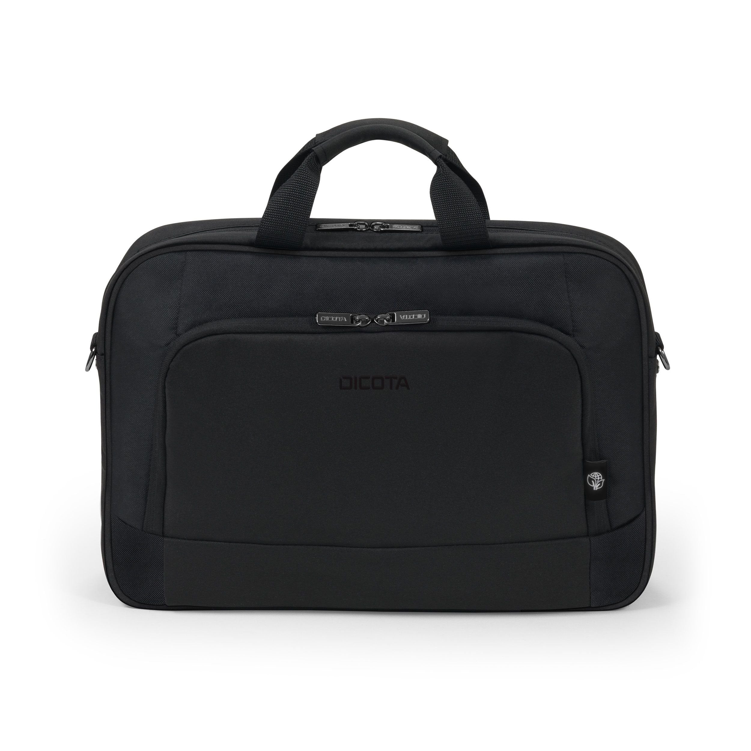 EAN 7640186418980 - DICOTA Eco Top Traveller BASE 39,6 cm (15.6") Maletín Toploader Negro imagen 3