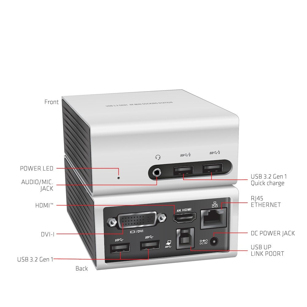 EAN 8717249401261 - CLUB3D CSV-3104D base para portátil y replicador de puertos Alámbrico USB 3.2 Gen 1 (3.1 Gen 1) Type-A Ne imagen 6