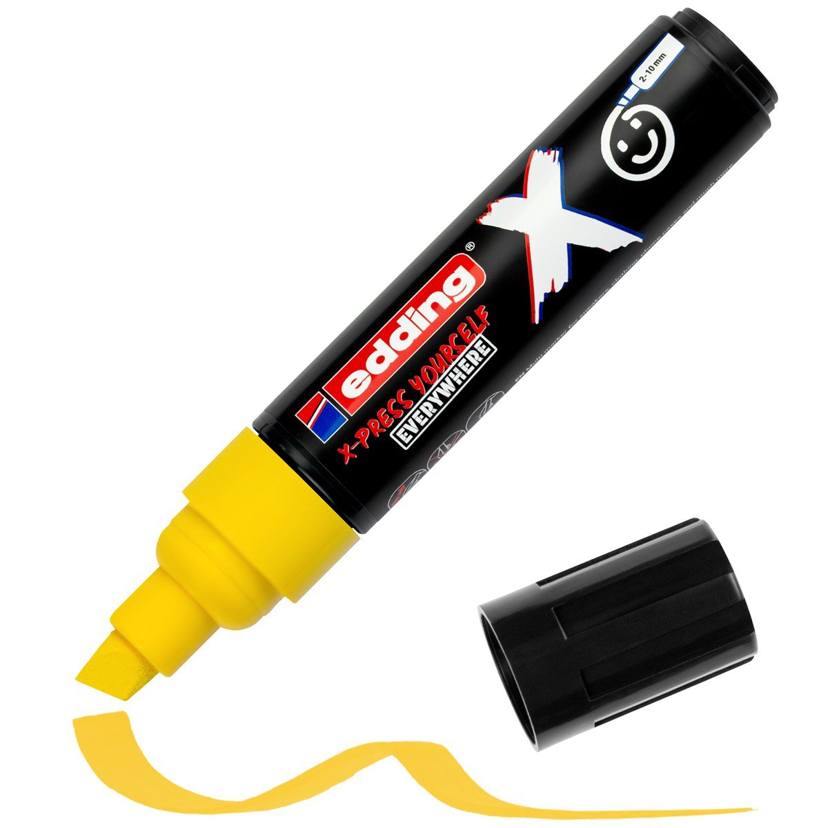 Edding X 6900 Caramelo Pack De 3 Rotuladores Multisuperficie Permanentes De Tinta Opaca - Punta Biselada Con Trazo