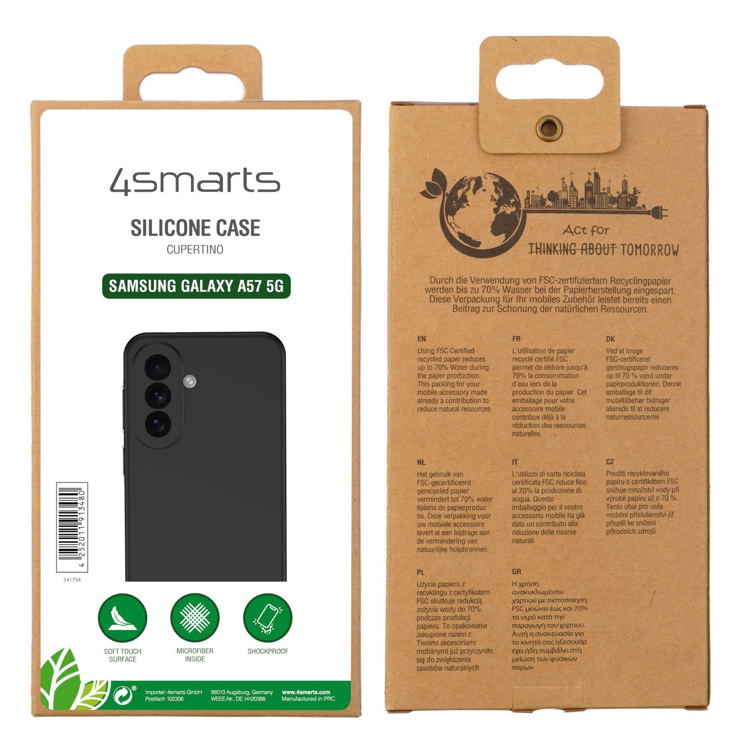 4smarts Funda De Silicona Cupertino Para Samsung Galaxy A57 5g