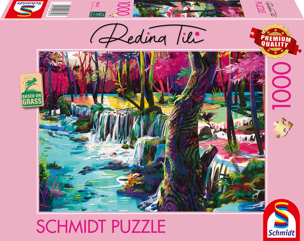 Schmidt Spiele Redina Tili: Camino De Fantasía, Rompecabezas De 1000 Piezas 58642