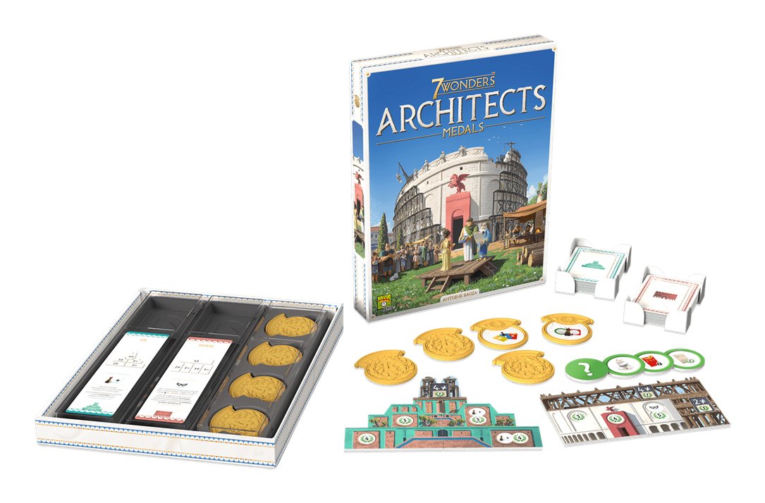 EAN 5425016927632 - Asmodee 7 Wonders Architects 7 Wonders Architects 30 min Expansión de juego de mesa Intercambio de cartas imagen 2