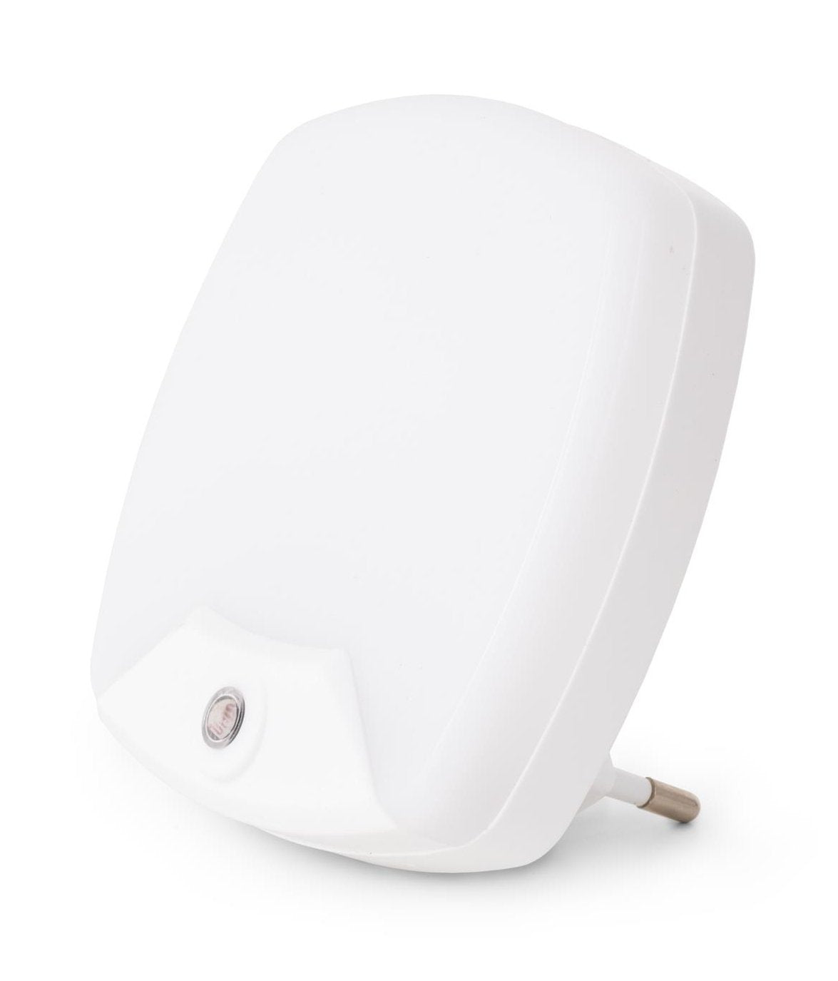 Entac Nachtlicht 0.5w Quadrat. Cw Blanco Dämmerungssensor