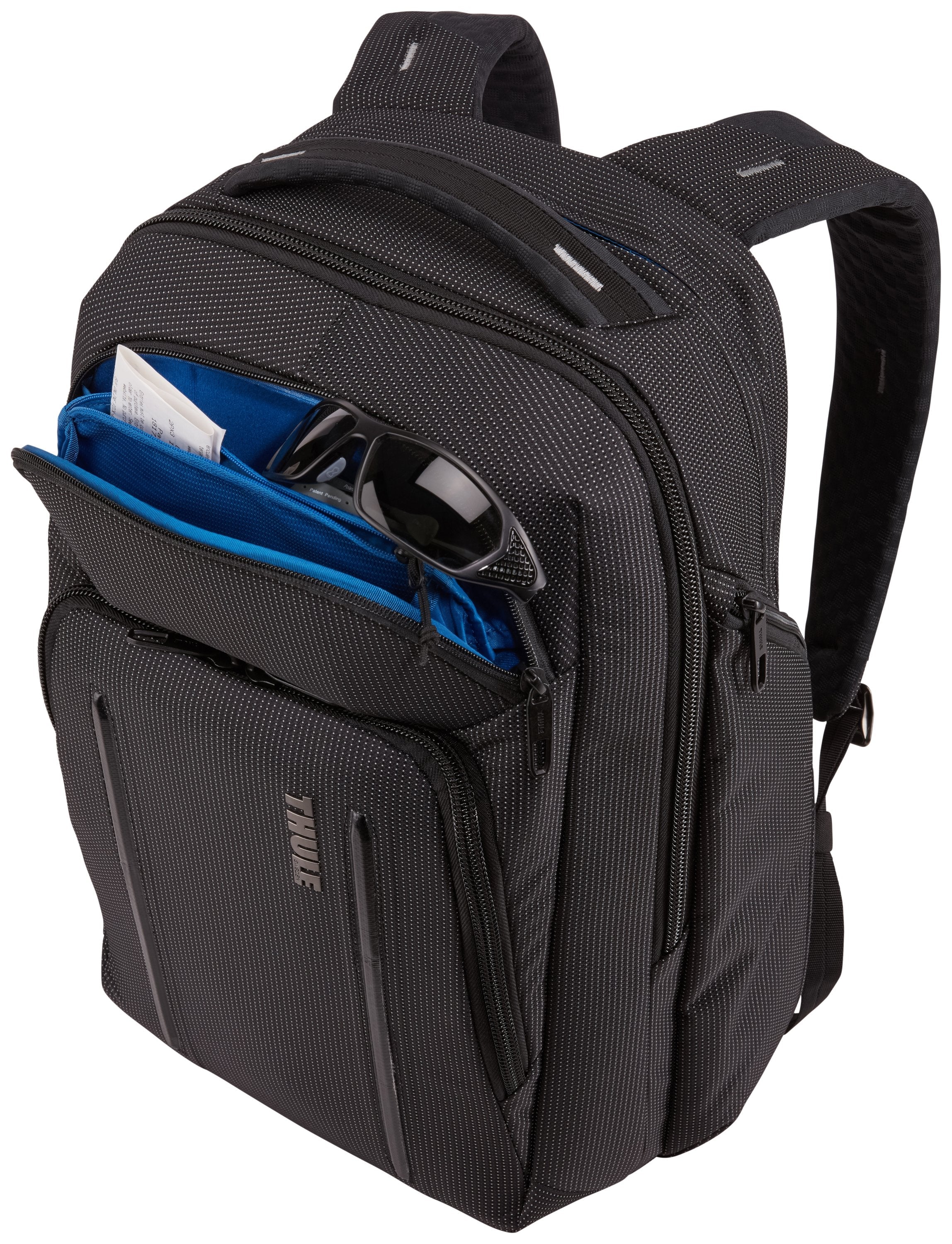 Mochila Thule Crossover 2 Dress Blue 30l Compartimento Acolchado Para Portátiles Hasta 15.6'/39.6cm Bolsillo Con Bloqueo Rfid Nailon