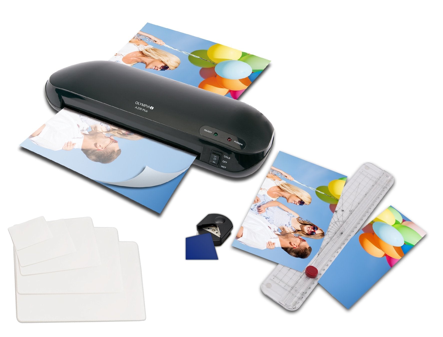 Plastificadora Olympia Laminierset A4 4in1 A 230 Plus