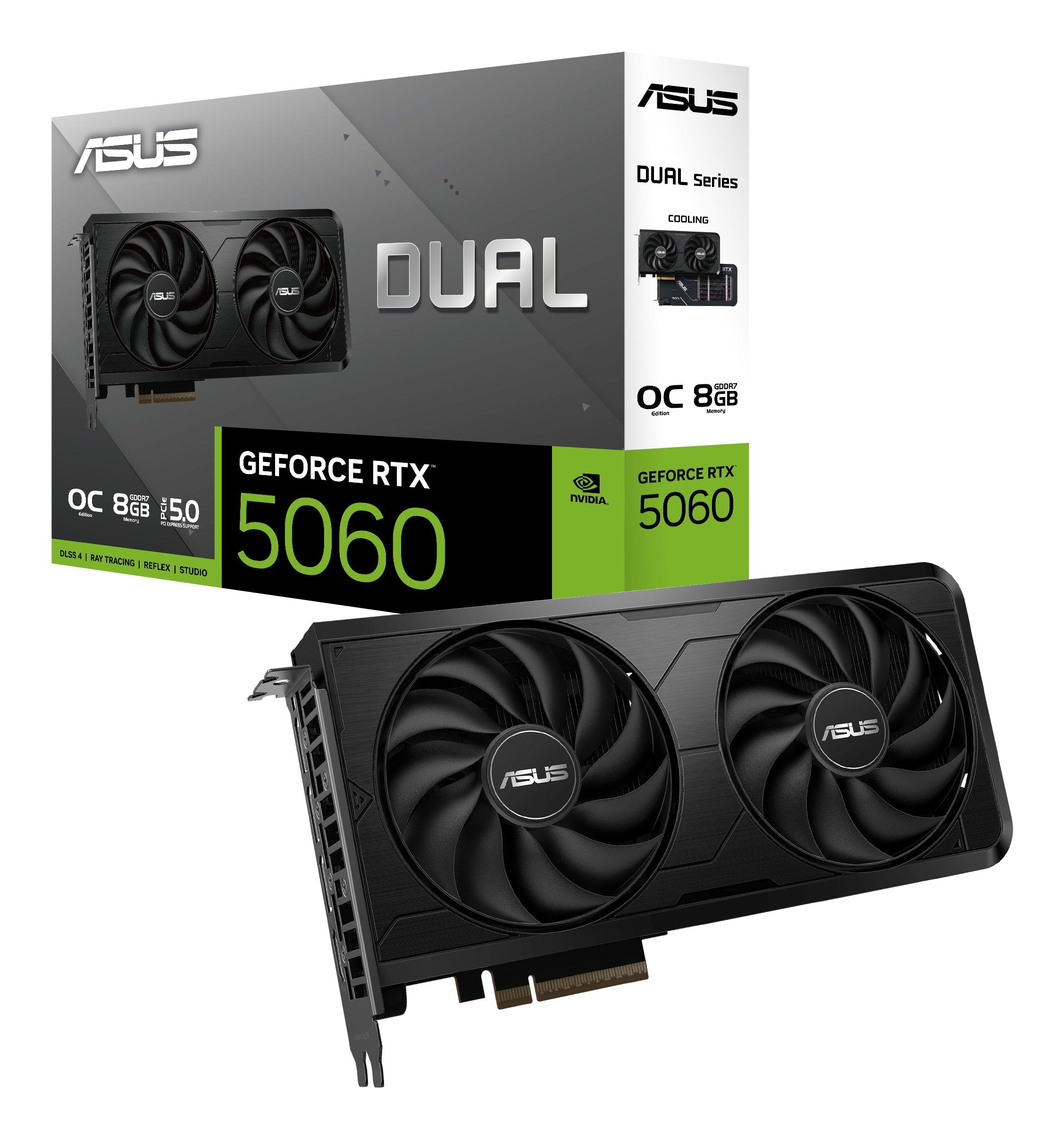 Tarjeta Grafica Asus Dual Rtx 5060 Evo Oc 8gb - Bulk