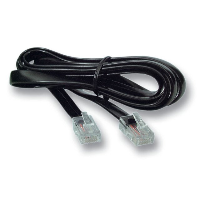 Efb Modularcable Rj12 (6 6) - Rj45 (8 8), Schwarz, 6 M