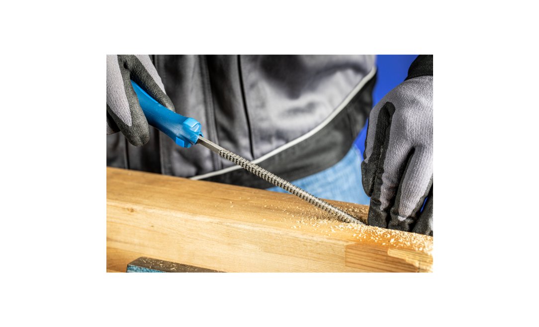 Pferd 11233257 Holzraspel Halbrund Hieb 2 Incl. Ergonomie-Feilenheft