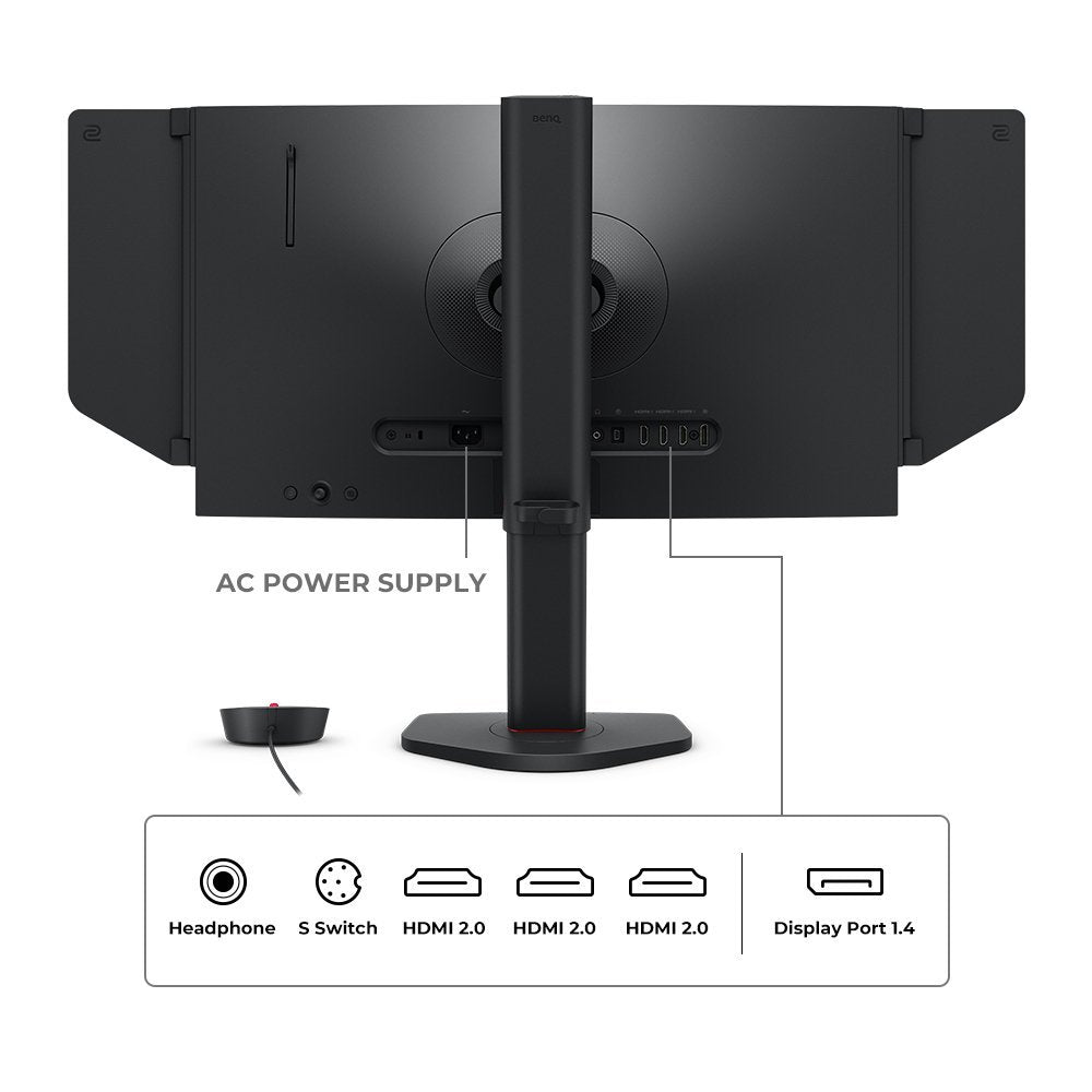 EAN 4718755094194 - ZOWIE XL2566X+ pantalla para PC 61,2 cm (24.1") 1920 x 1080 Pixeles Full HD Negro imagen 7