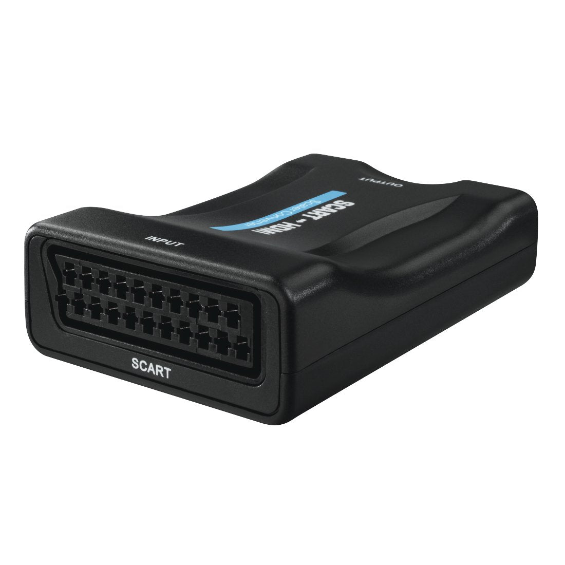 Hama Essential Conversor Analogico A Digital - Full Hd - Cable 0.74m - Euroconector - Hdmi - 8.8x2.5x5.7cm - Negro