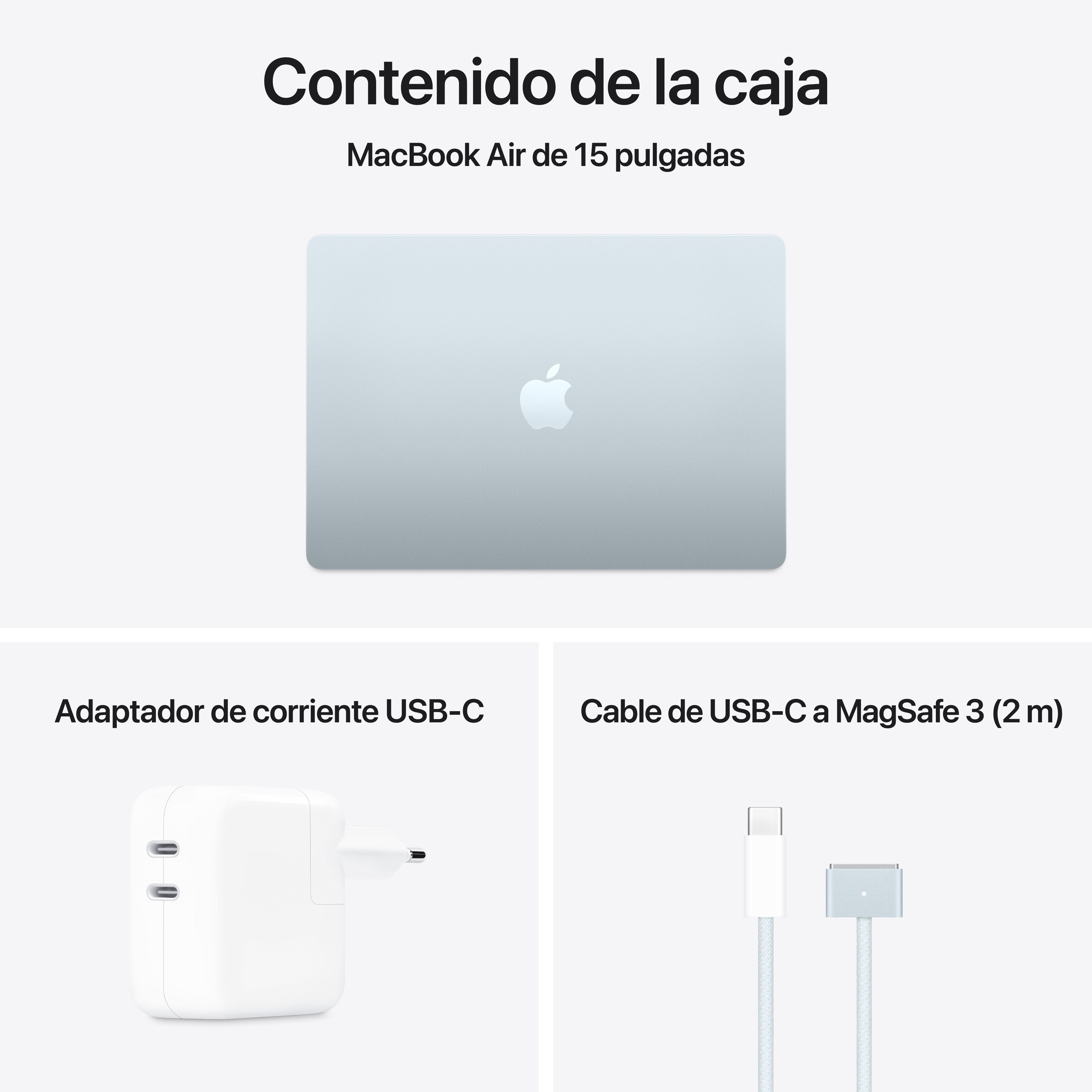EAN 0195949894282 - Apple MacBook Air Apple M M4 Portátil 38,9 cm (15.3") 24 GB 512 GB SSD Wi-Fi 6E (802.11ax) macOS Sequoia  imagen 11