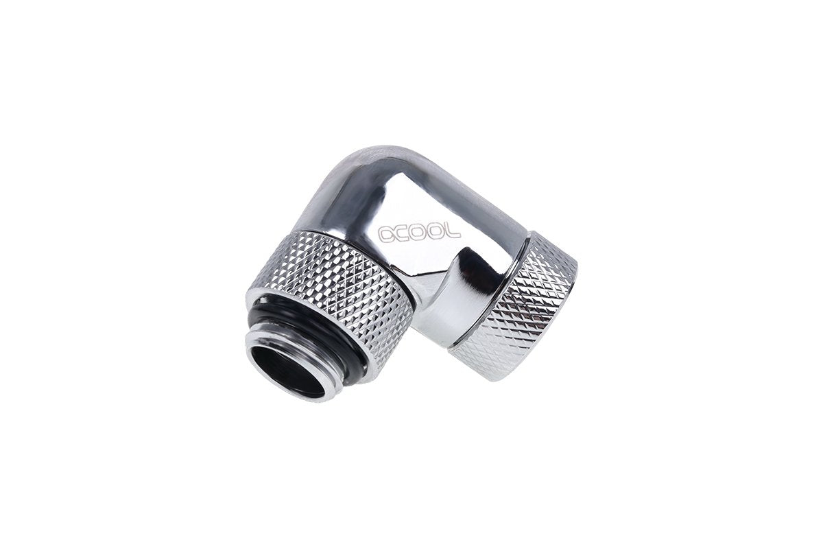 Alphacool Racor 90º Eiszapfen Angled Chrome