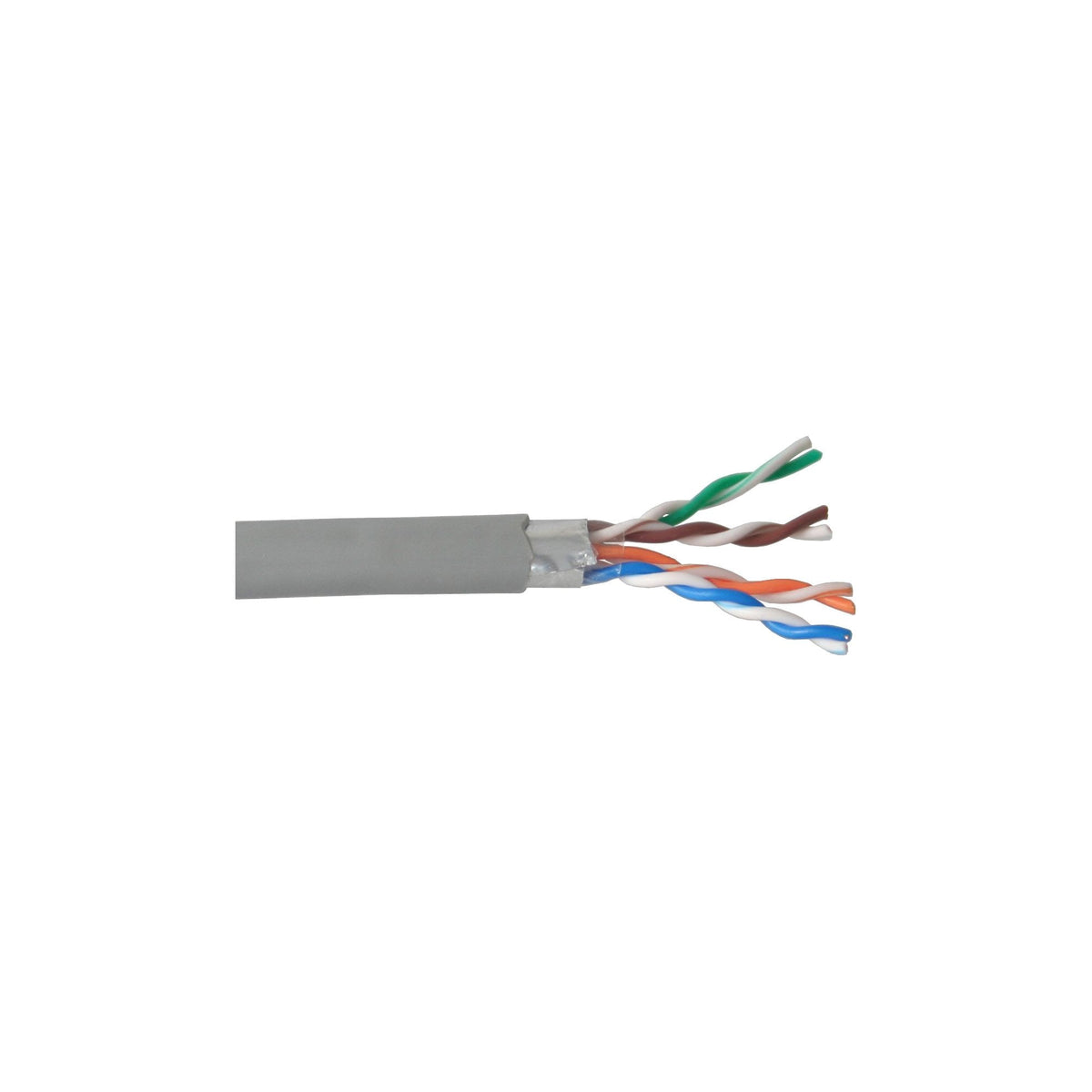 Cable De Instalación Sólido Inline F/Utp Cat.5e Awg24 Cca Pvc 100m