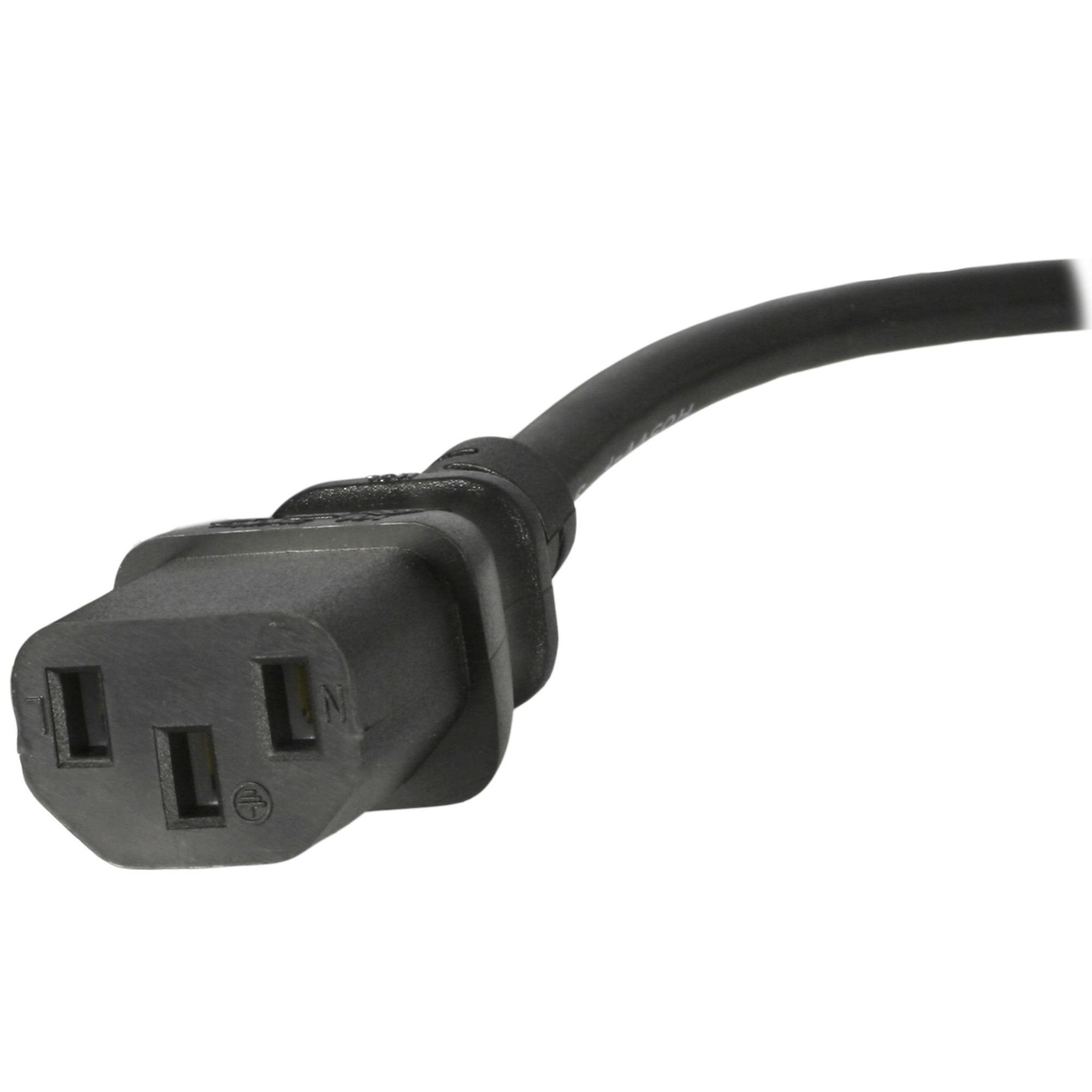 Startech.Com Cable De 1,8m De Alimentación De Ordenador, 18awg, Bs 1363 A C13, 10a 250v, Cable De Alimentación De Repuesto, Cable De Tv/Monitor, Adaptador De Corriente Para El Reino Unido