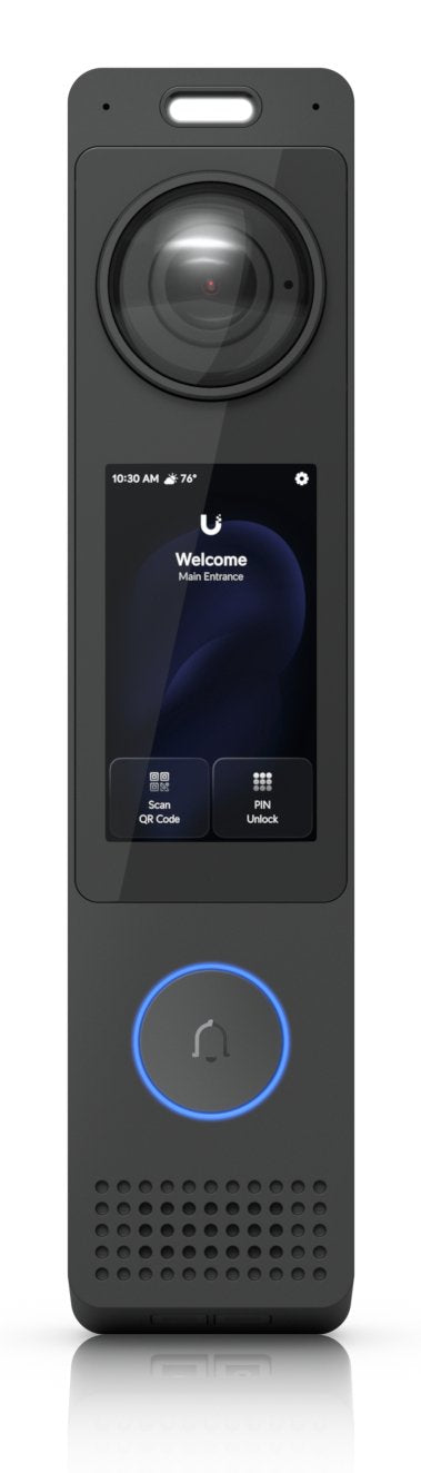 Ubiquiti G6 Pro Entry Lector Inteligente De Control De Acceso Negro