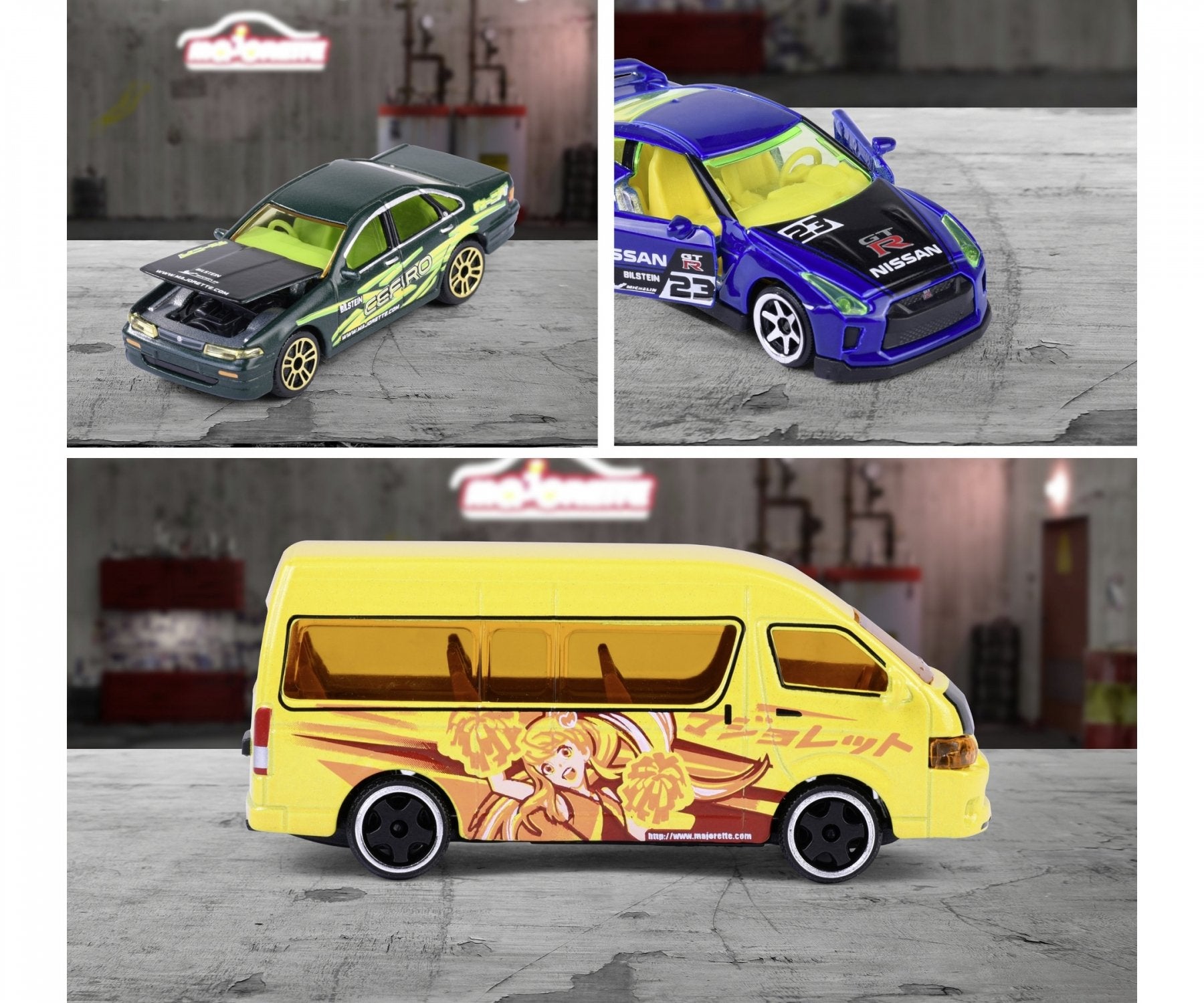 Pojazd Japan Legends Deluxe 6 Rodzajów