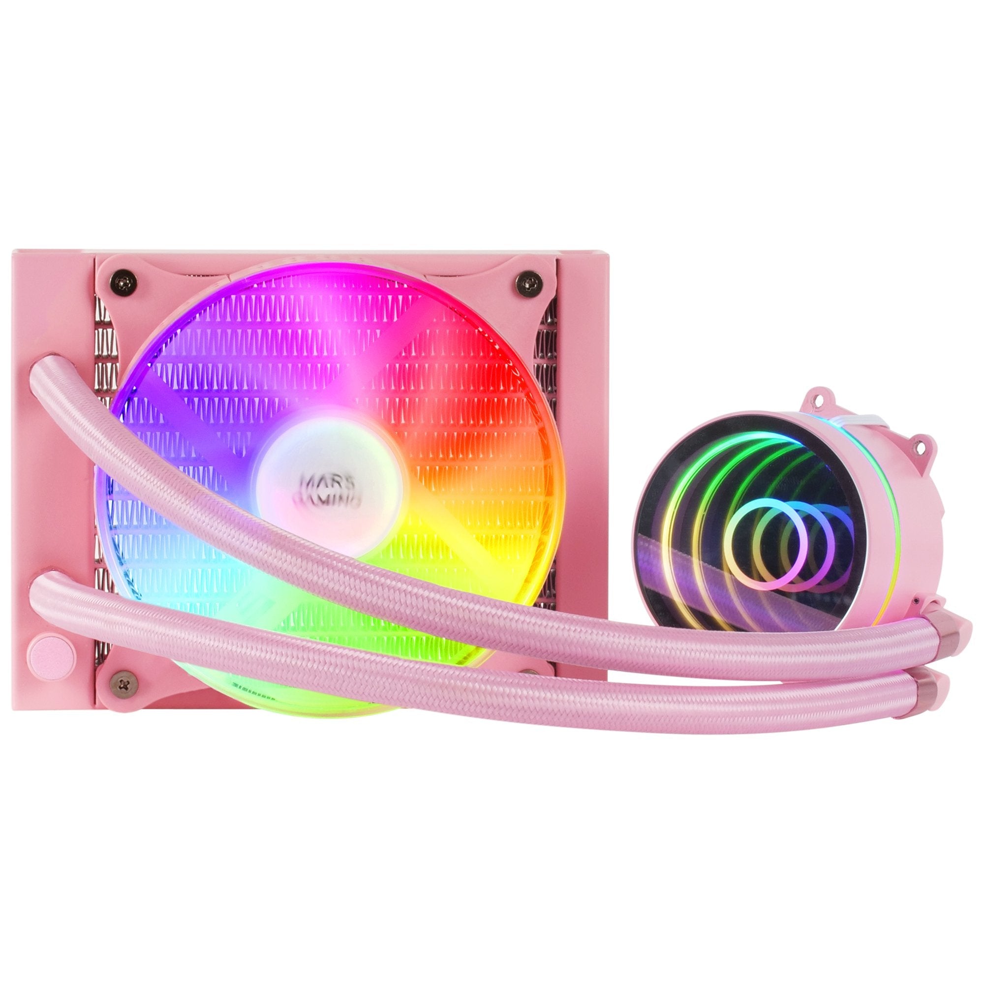 Sistema De Refrigeración Líquida Mars Gaming Mlone120 Rosa