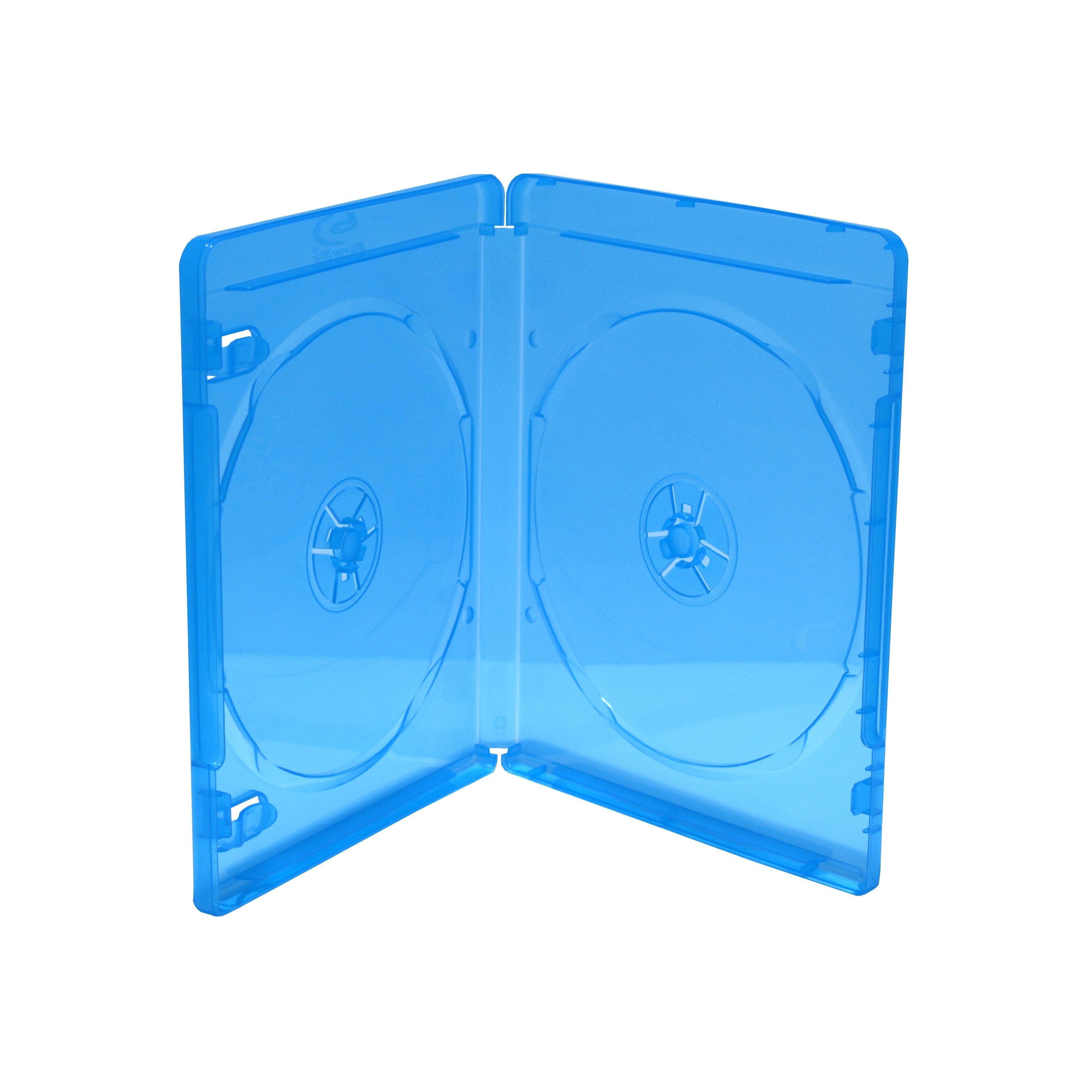 EAN 4260057127549 - MediaRange Zubehör CD-/DVD-Rohlinge Estuche de plástico para Blu-ray 2 discos Azul imagen 1