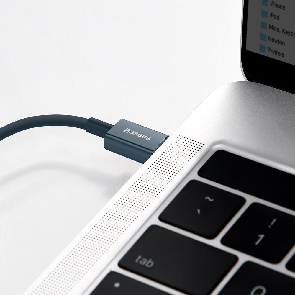 Baseus Catlys-A03 Cable De Conector Lightning 1 M Azul