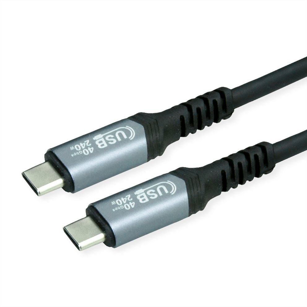 EAN 7630049627246 - VALUE 11.99.9086 cable USB USB4 Gen 3x2 1 m USB C Negro imagen 1