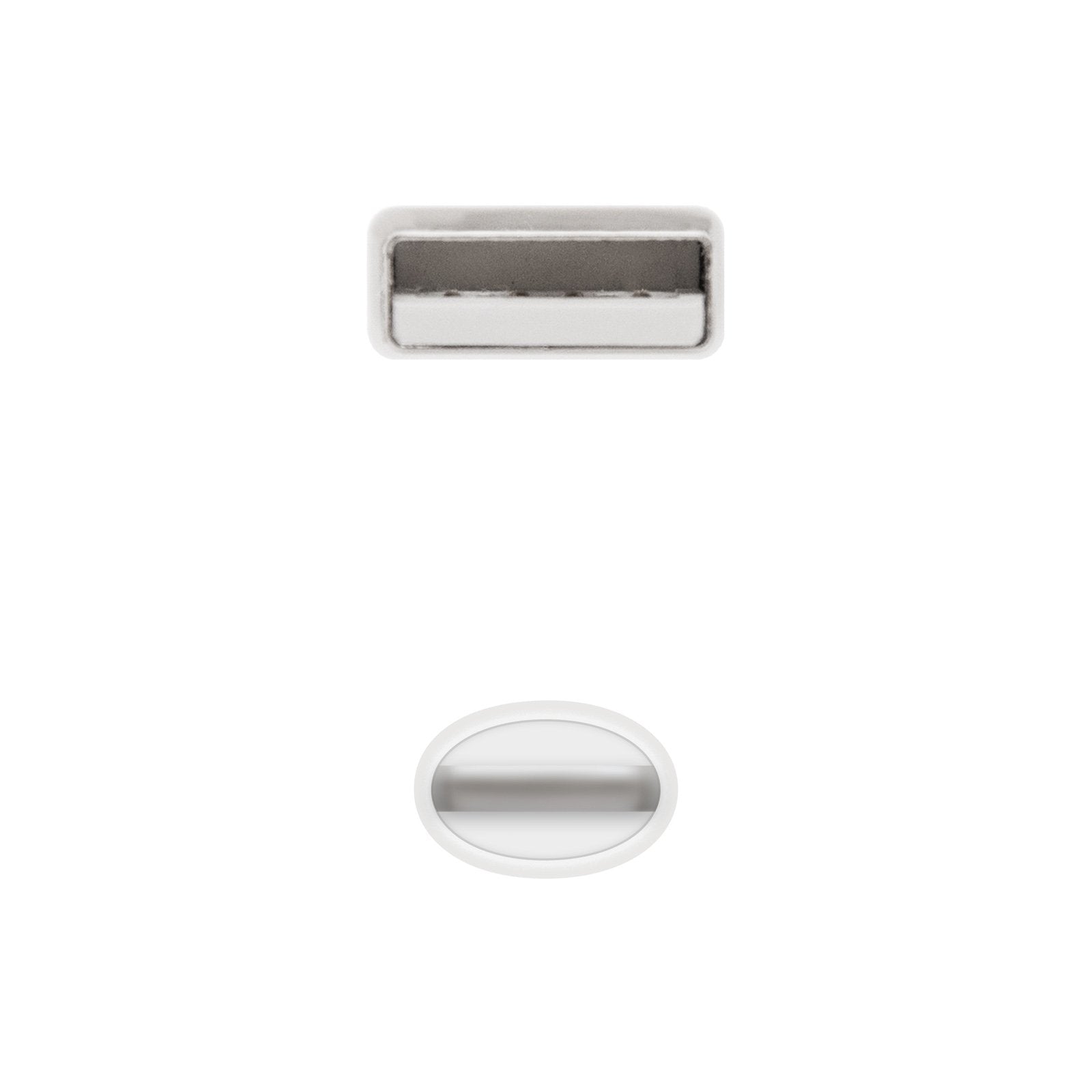 Nanocable Cable Usb-A Macho A Lightning Macho 50cm