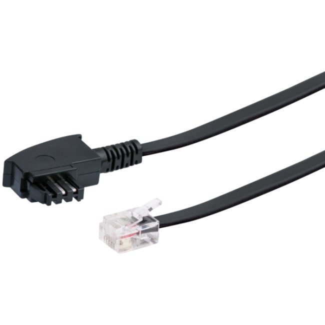 EAN 4004005504347 - Schwaiger 6.0m RJ-12 - TAE-F 6 m Negro imagen 2