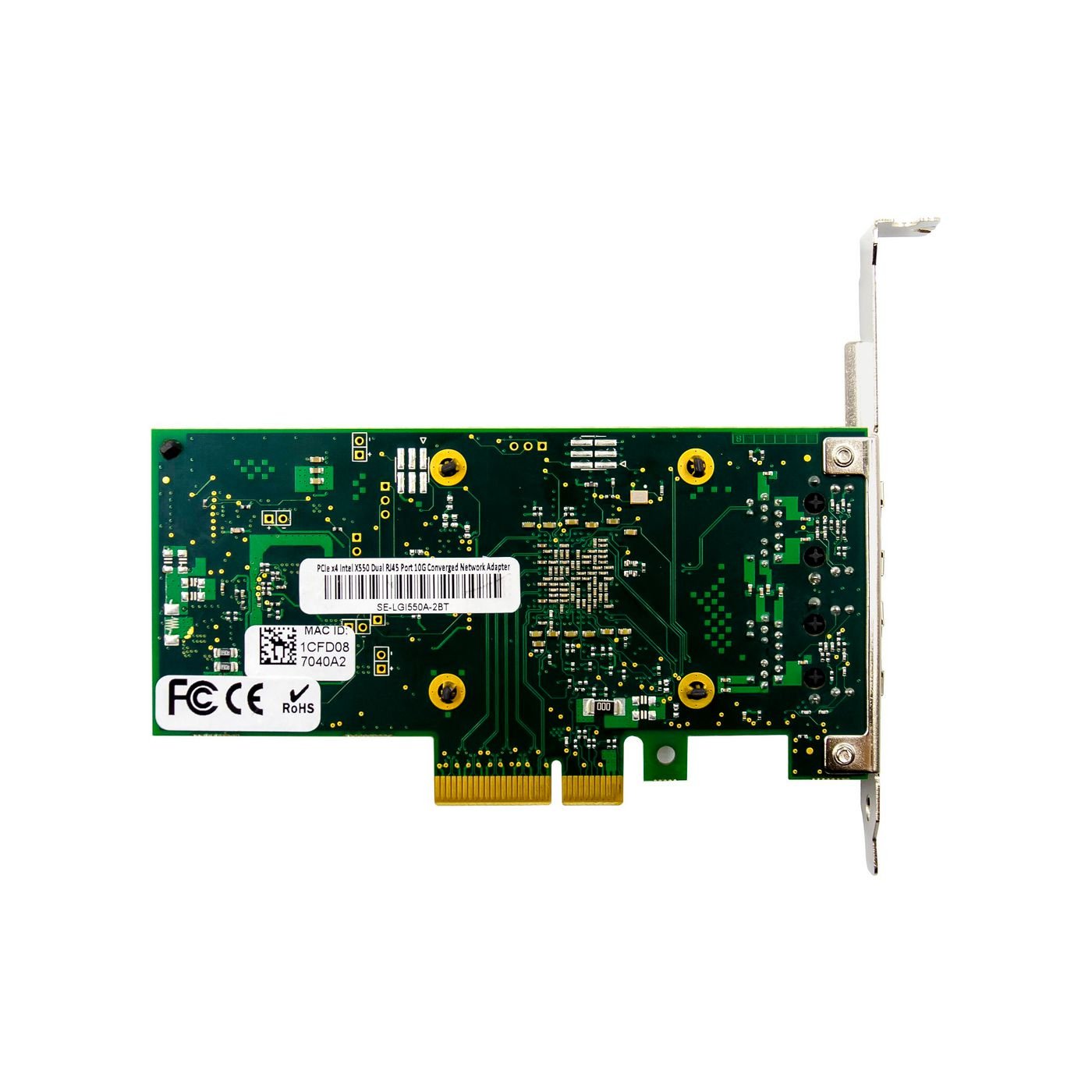 Network Card Pcie X4 X550-T2  Dual-10gbe