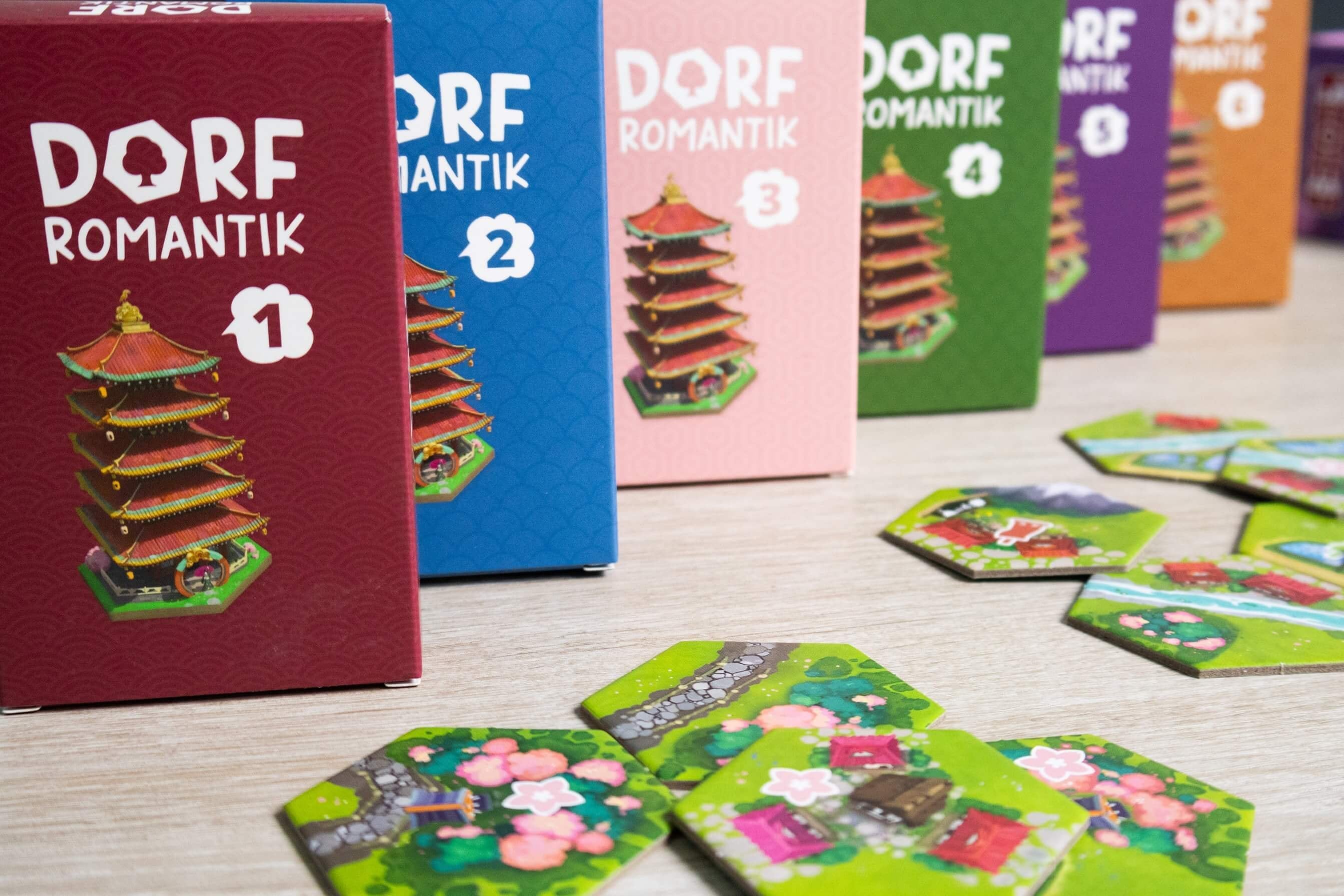 Pegasus Dorfromantik - Sakura, Juego De Mesa 51243g