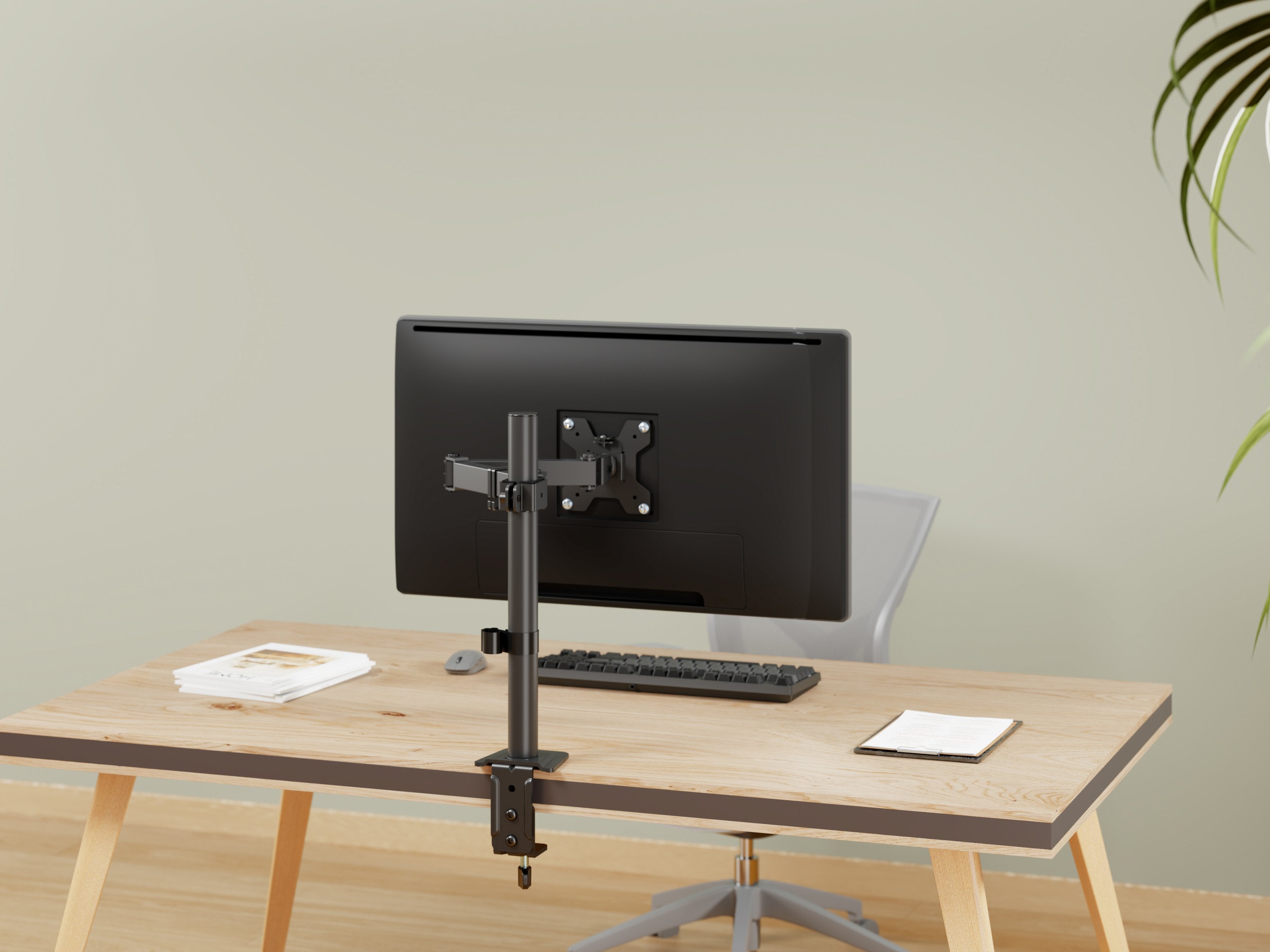 Equip Tischhalterung 17"-32" 1tft 360° Gelenkig 10kg Negro