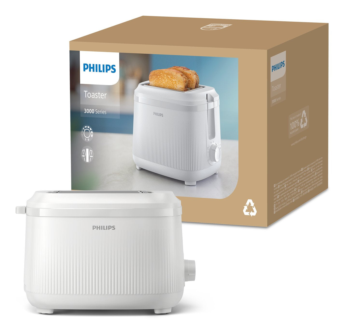 Philips Serie 3000 Hd2511/00 Bialy