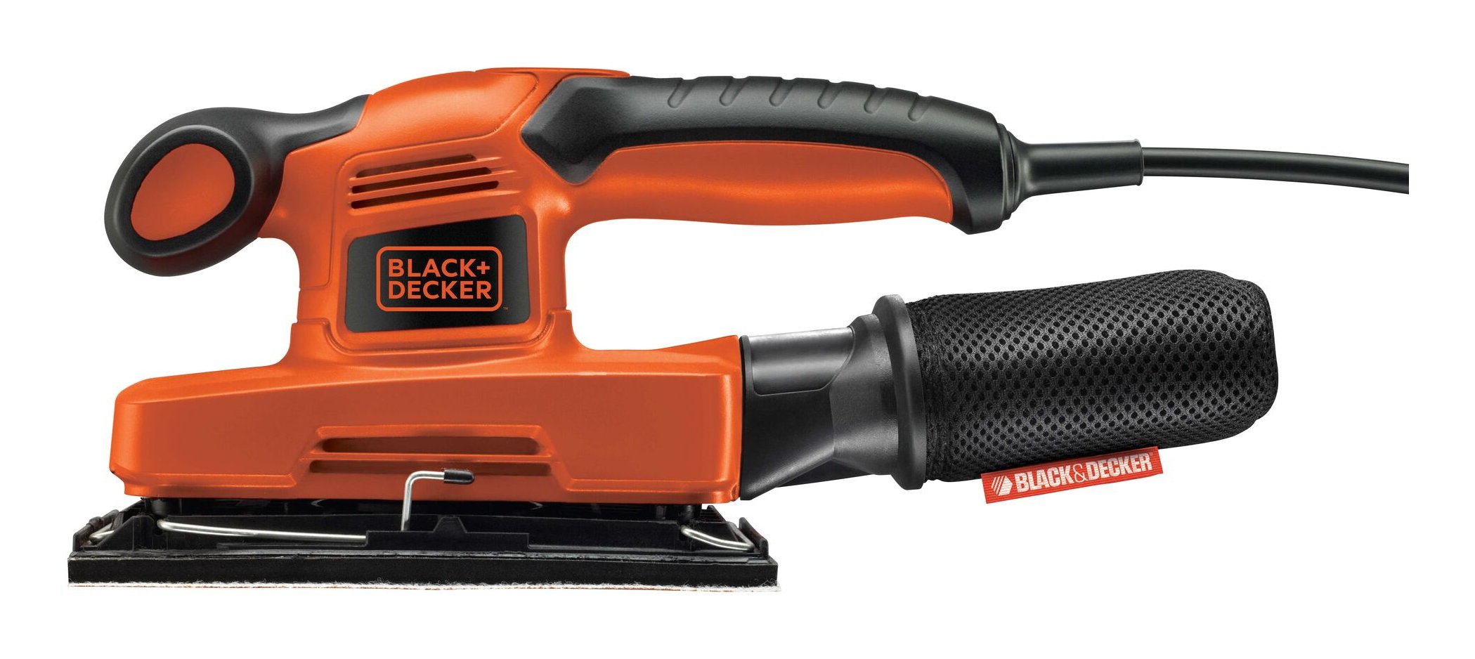 Lijadora Black+Decker Ka320eka 7000 Rpm 240 W Orbital Naranja/Negro, 7000 Rpm, 2 Mm, 1 Mm, Corriente Alterna, 240 W, 185 W