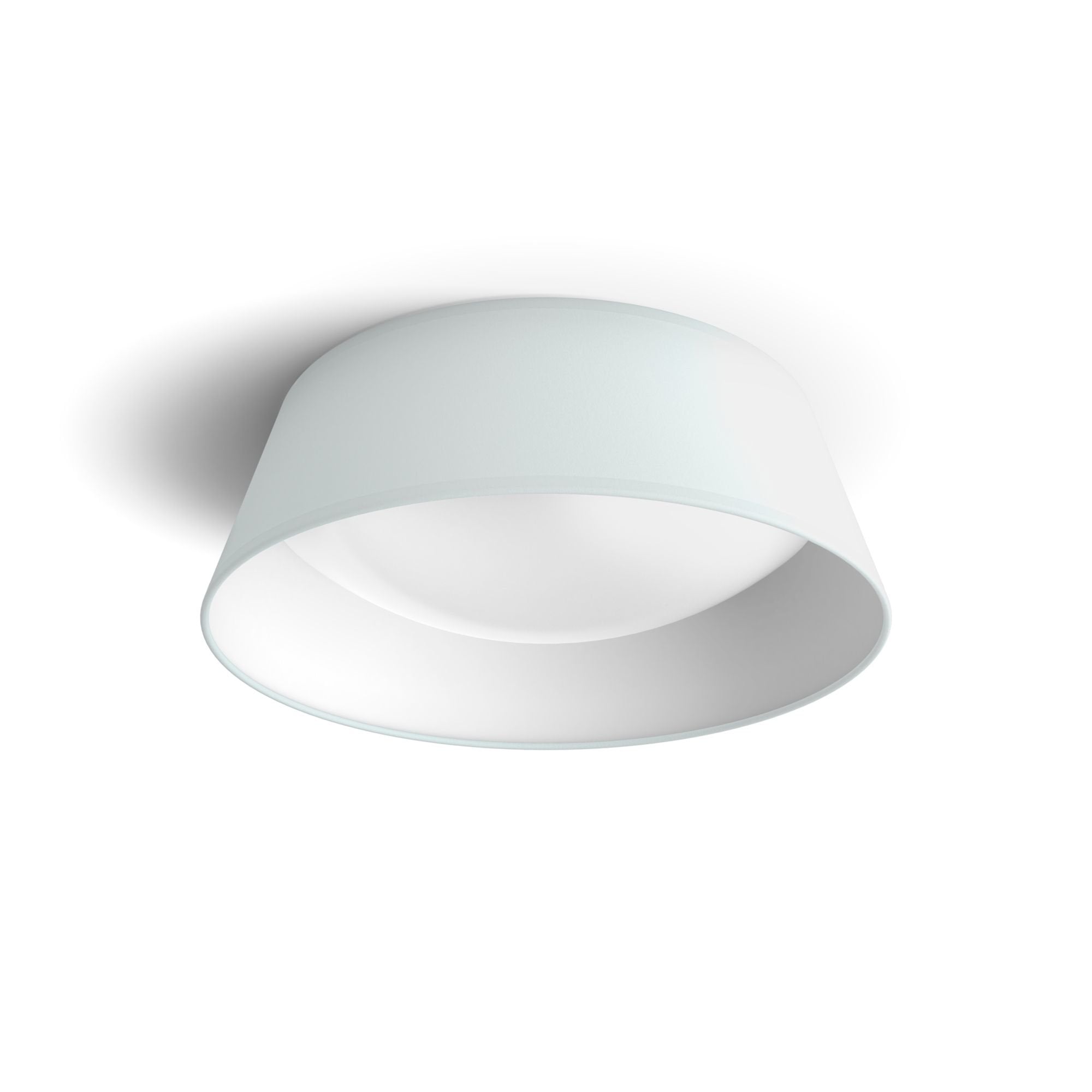 Plafón Interior Led 14 W 1.100 Lm 3.000 K Blanco Mod. Dawn, Ø34 Cm