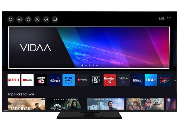 EAN 4024862133733 - Toshiba 55QV3463DG Televisor 139,7 cm (55") 4K Ultra HD Smart TV Wifi Negro 250 cd / m² imagen 1