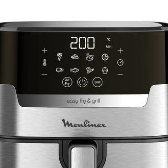 Freidora De Aire  Moulinex Ez505d 1550w 4.2l Plata