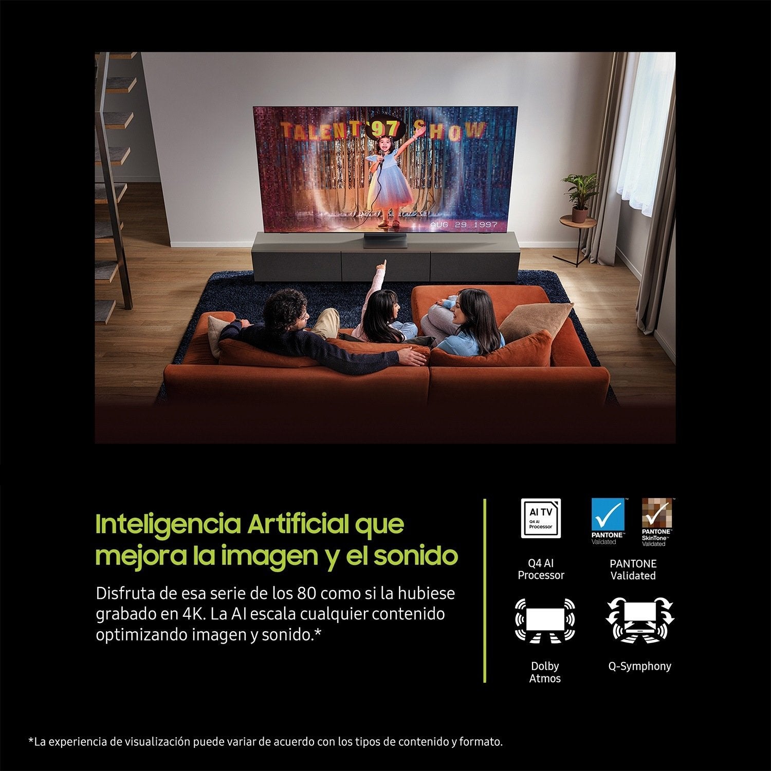 EAN 8806097124368 - Samsung TQ50QEF1AU 127 cm (50") 4K Ultra HD Wifi Gris imagen 6
