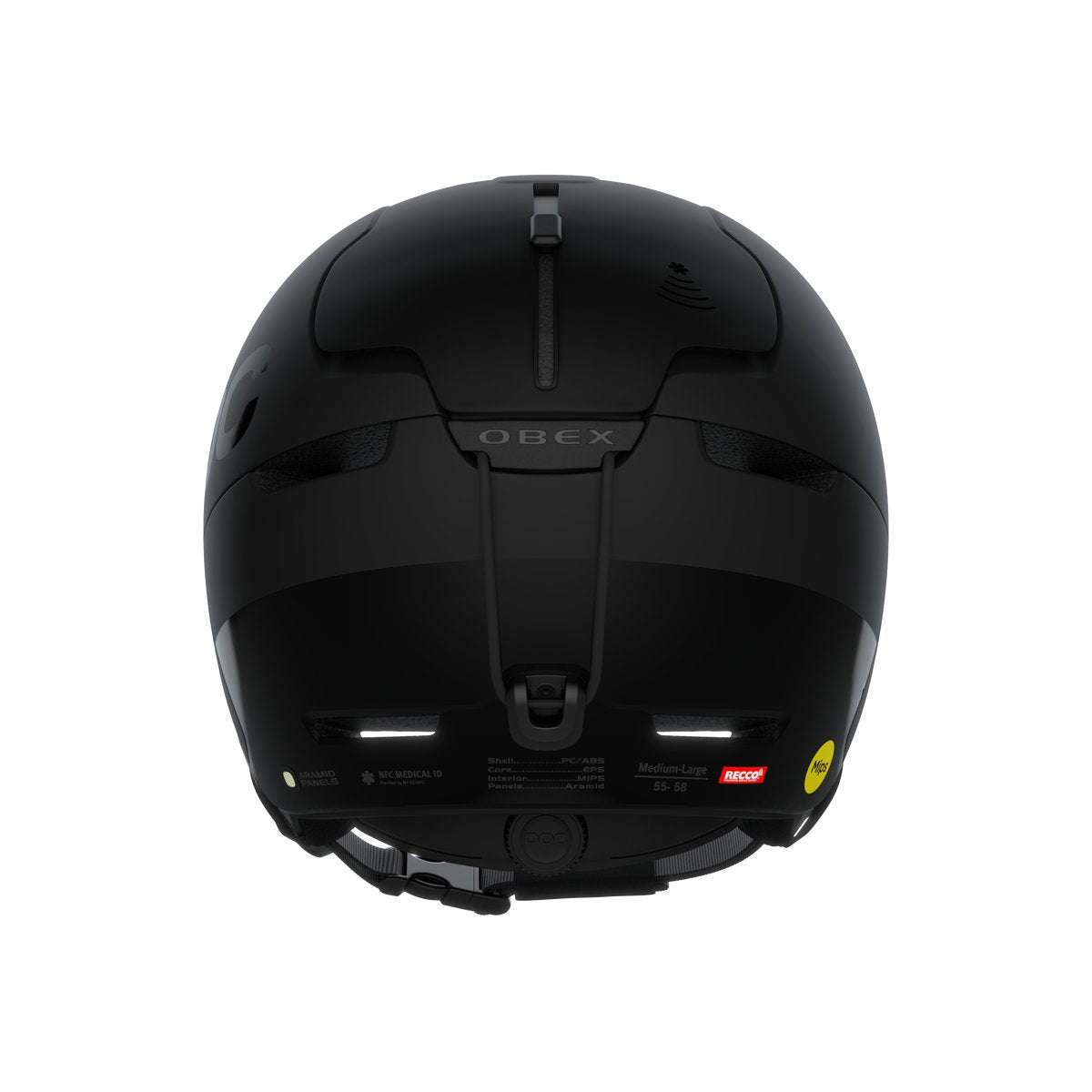 EAN 7325549952775 - POC PC101141037MLG1 gorra y accesorio deportivo para la cabeza Negro imagen 4