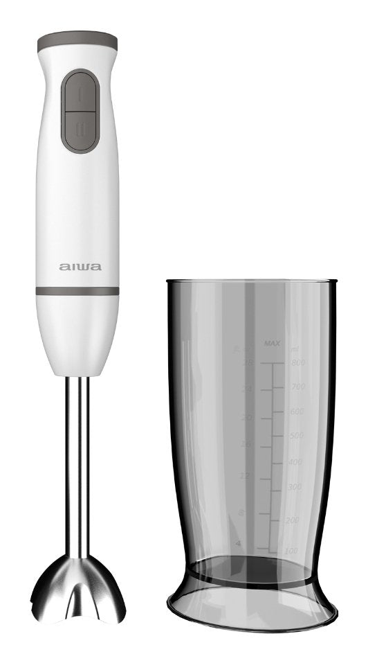 EAN 8435256810134 - Aiwa KENKIRI 0,5 L Batidora de inmersión 600 W Gris, Blanco imagen 2