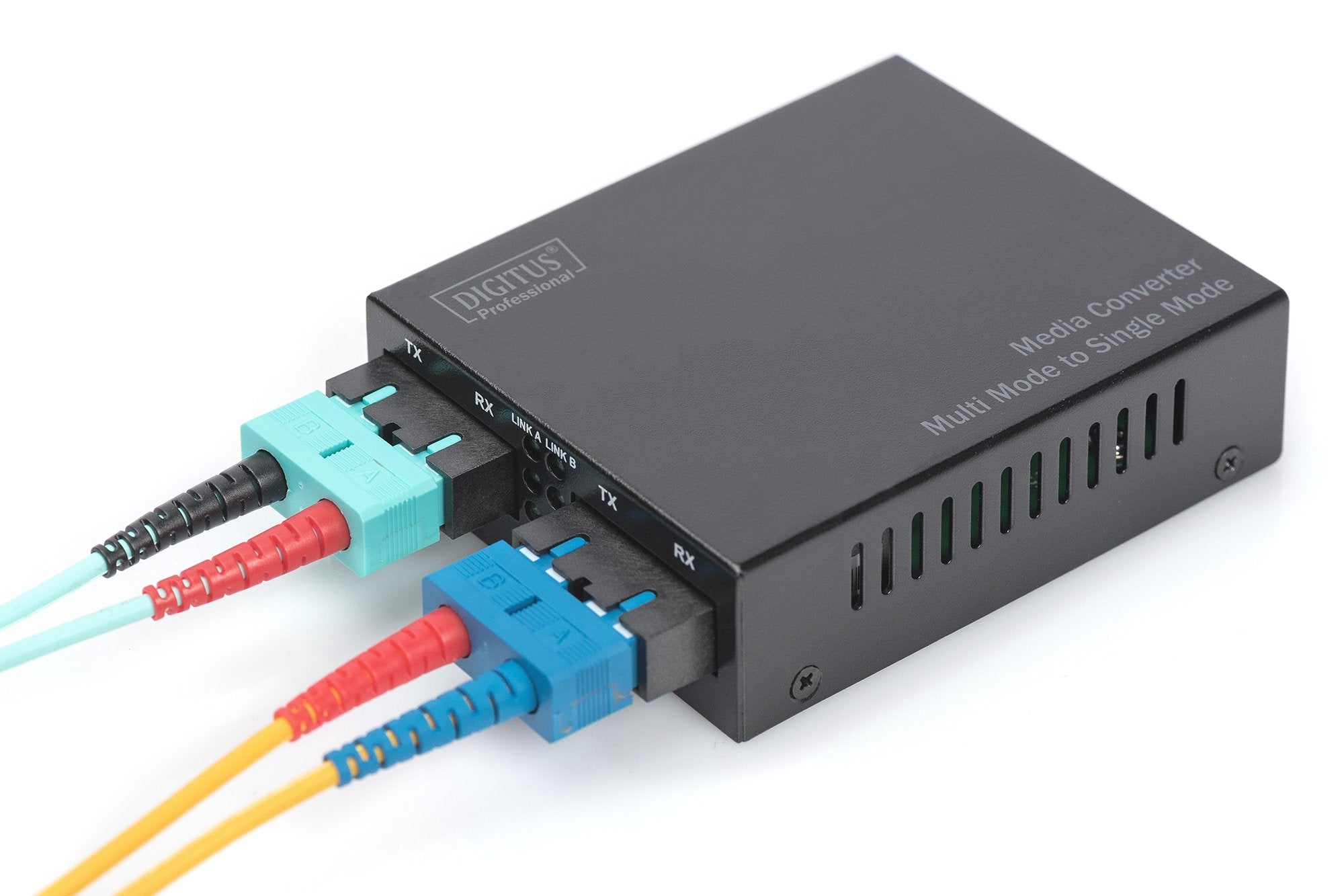 Convertidor De Medios Digitus Gigabit Multimodo Monomodo, Sc Sc
