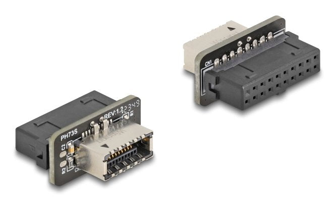 Delock Usb 5 Gbps Adaptador Pfostenhembra A Intern Typ-E Key A Hembra