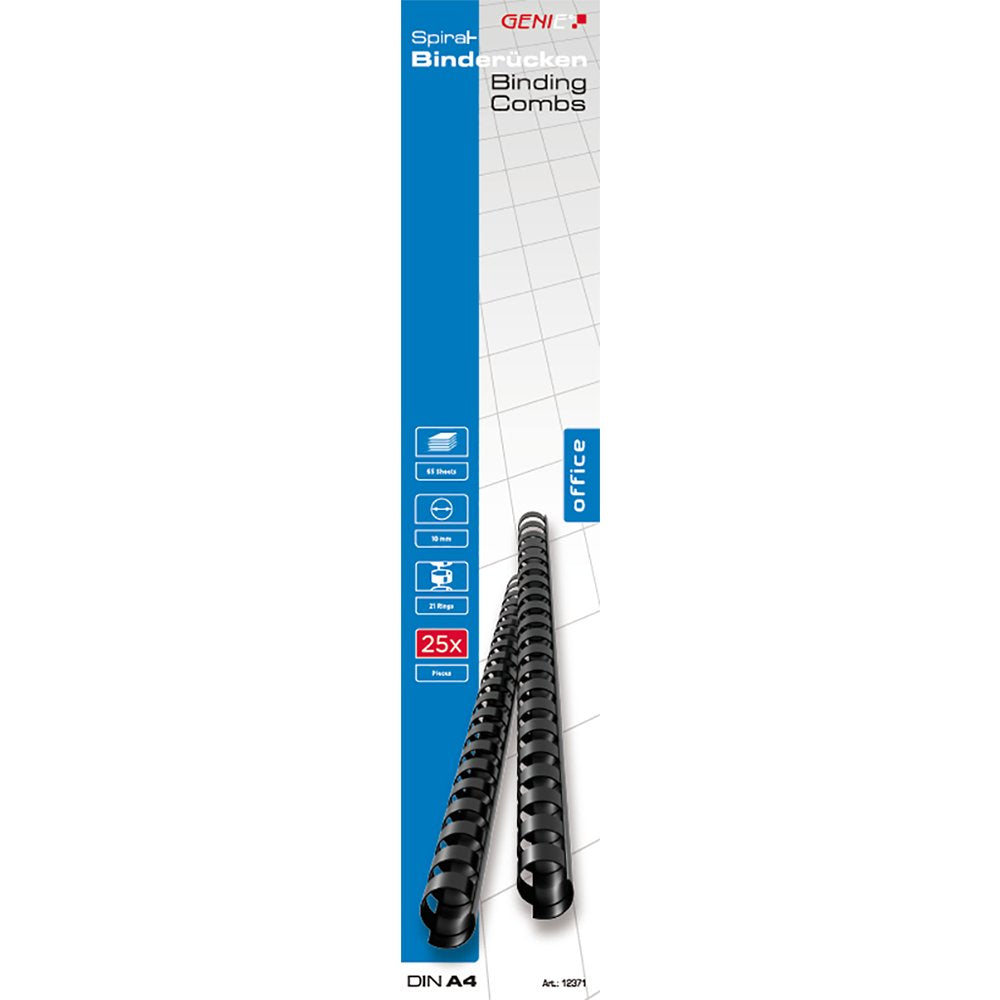 Carpeta Genie 12371 Para Encuadernado Y Accesorio Peine De Encuadernación