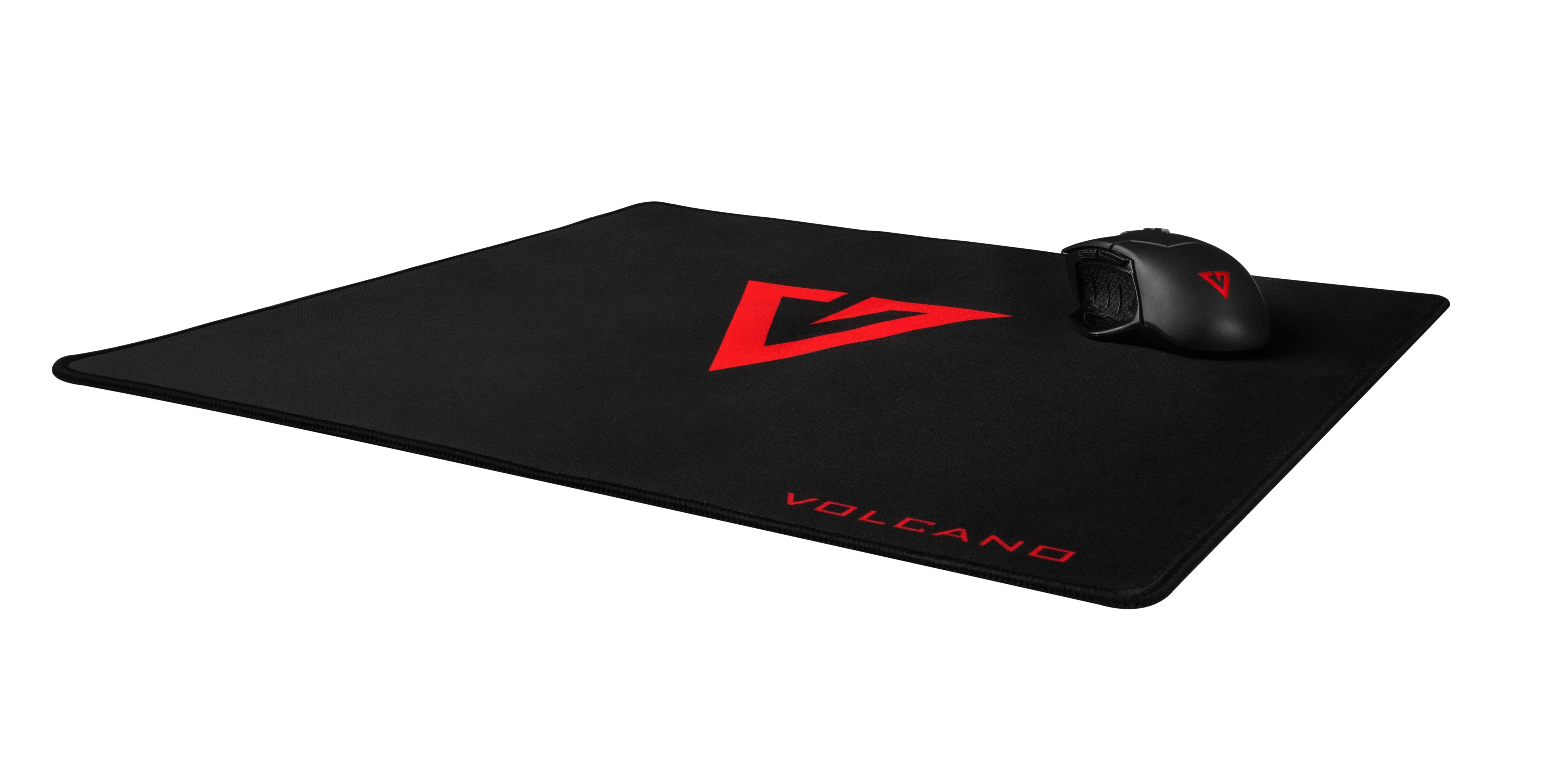 Alfombrilla  Modecom Volcano Elbrus De Ratón Para Juegos Negro, Rojo