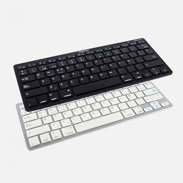 Approx Teclado Inalambrico Bluetooth 3.0 - Compacto -  14 Teclas Multimedia